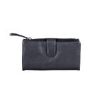 Leather Women Wallet Katie Black