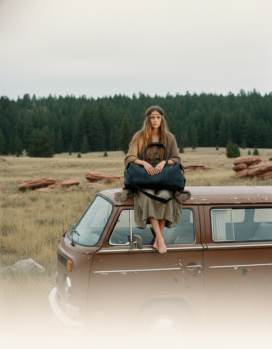 The Outrider Weekender - Black