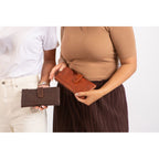 Leather Women Wallet Katie Black